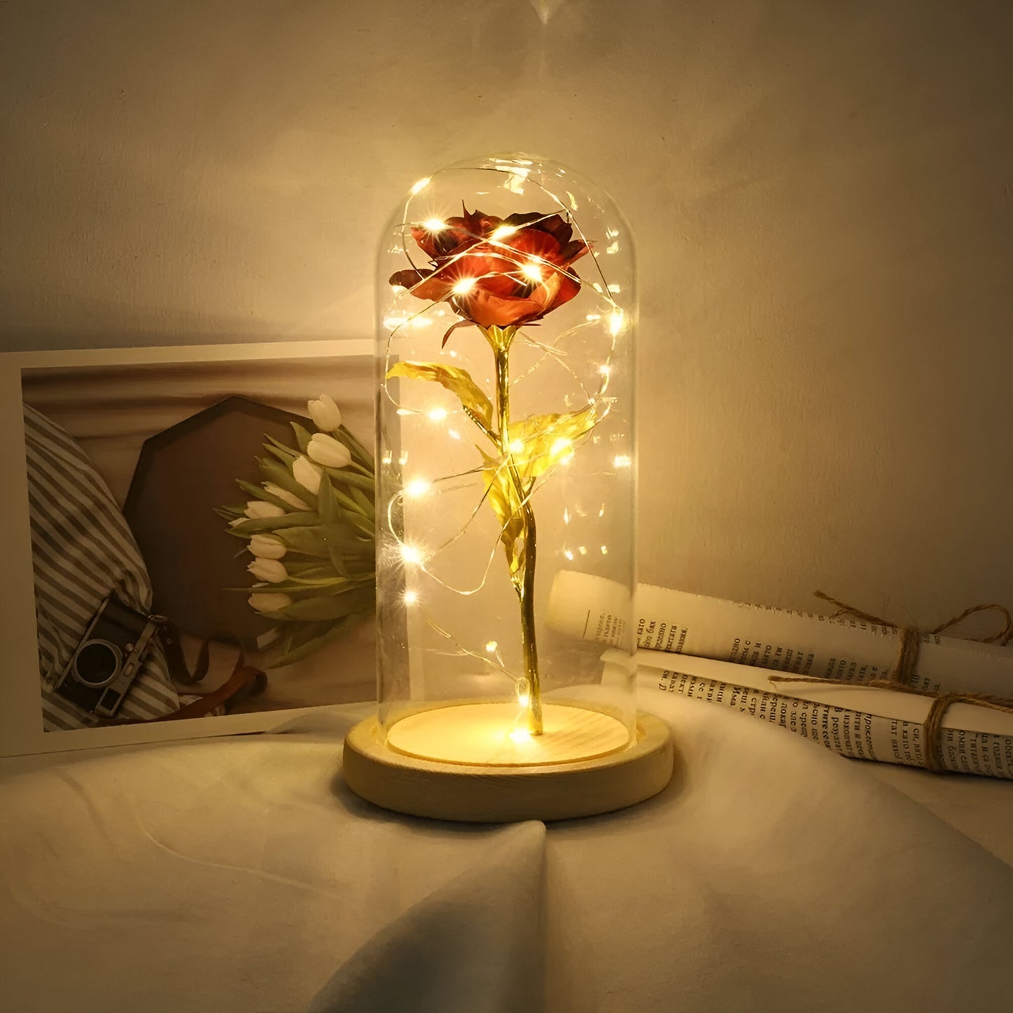 Flower Dome with LED Light